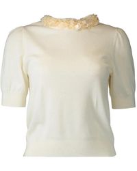 Ulla Johnson - Jude Embellished Top - Lyst