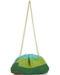 Maria La Rosa - Layers Game Crochet Chain Clutch Bag - Lyst