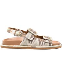 Missoni - Mia Wave-Knit Sandals - Lyst