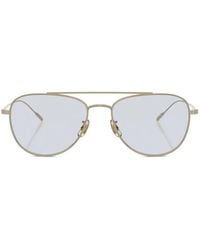 Oliver Peoples - Stilson Pilot-Frame Glasses - Lyst