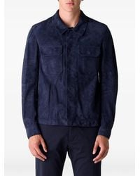 Tom Ford - Suede-Effect Flap-Pocket Shirt Jacket - Lyst