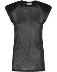 Semicouture - Crew-Neck Top - Lyst
