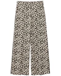 Ba&sh - Plyde Printed Wide-leg Trousers - Lyst