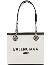 Balenciaga - Duty Free Small Canvas Tote Bag - Lyst