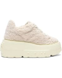 Casadei - Nexus Peak Faux-Fur Sneakers - Lyst