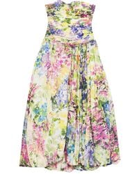 Aje. - Dahlia Floral-Print Gown Dress - Lyst