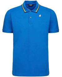 K-Way - Jud Tipped Collar Polo Shirt - Lyst