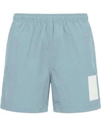 Stone Island - B100005 Micro Brushed Nylon-Tc_S.I. Marina Shorts - Lyst