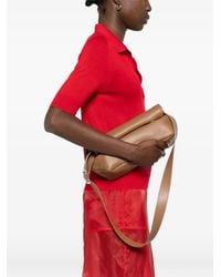 Jil Sander - Small Rollup Logo-Detail Shoulder Bag - Lyst