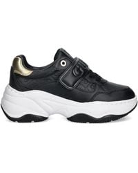 Guess - Helinn Sneakers Mit Geprägten Riemen - Lyst