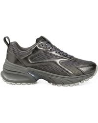 Calvin Klein - Metallic-Effect Mesh Sneakers - Lyst