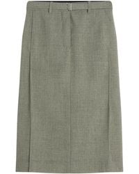 Lanvin - ベルテッド スカート - Lyst