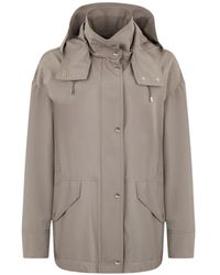 Moorer - Parka À Capuche - Lyst