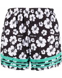 YES I AM - Floral-Print Swim Shorts - Lyst