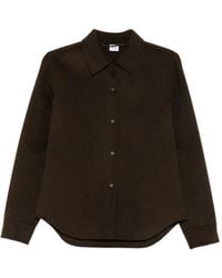 Aspesi - Long-Sleeve Shirt Jacket - Lyst