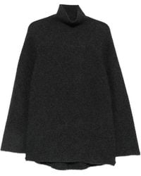 Ruohan - High-Neck Textured Sweater - Lyst