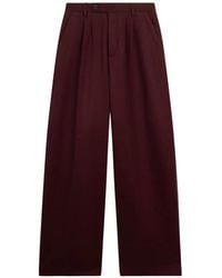 Gcds - Pleated Wide-Leg Trousers - Lyst