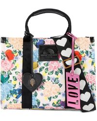 Kurt Geiger - Southbank Floral-Print Tote Bag - Lyst