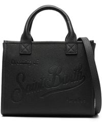 MC2 Saint Barth - Midi Vanity Debossed Top-Handle Tote Bag - Lyst