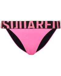 DSquared² - Logo Bikini Bottom - Lyst