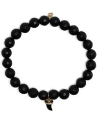 Sydney Evan - 14Kt- Horn Beaded Diamond Bracelet - Lyst