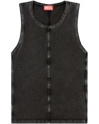 DIESEL - T-Mely-Sl Scoop-Neck Tank Top - Lyst