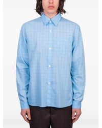 Another Aspect - Chemise À Carreaux - Lyst