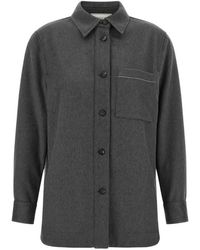 Peserico - Punto Luce Overshirt - Lyst