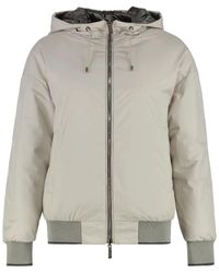 Moorer - Becka Bomberjack Met Capuchon - Lyst
