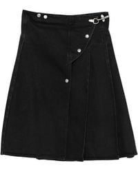 Marni - Pleated-Wrap Midi Skirt - Lyst