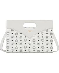 MCM - Diamond Visetos Tote Bag - Lyst