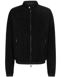 Moorer - Zip-Up Bomber Jacket - Lyst