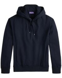 Ralph Lauren - Drawstring Fleece Hoodie - Lyst