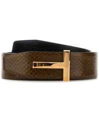 Tom Ford - Wendbarer Ledergürtel - Lyst