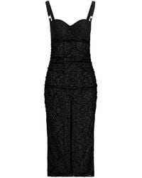 Dolce & Gabbana - Exclusive Lace Midi Dress - Lyst