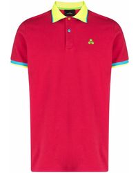 Peuterey - Colour-Block Polo Shirt - Lyst