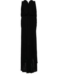 GIUSEPPE DI MORABITO - Drape-Detail Maxi Dress - Lyst