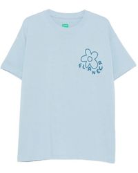flâneur - Blossom Graphic-Print T-Shirt - Lyst