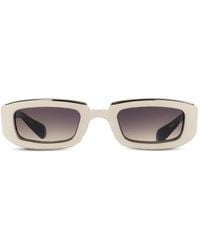 Jacques Marie Mage - Ryder Rectangle-Frame Sunglasses - Lyst