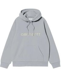 Carhartt - Logo-Embroidered Hoodie - Lyst