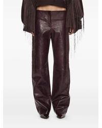 Christopher Esber - Redux Leren Broek - Lyst