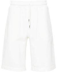 C.P. Company - Pantalones cortos de chándal con logo bordado - Lyst