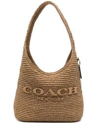 COACH - Sac Porté Épaule 28 Brooklyn À Logo Embossé - Lyst