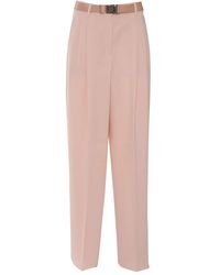 Max Mara - Neottia Hose mit Gürtel - Lyst