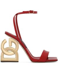 Dolce & Gabbana - Sandals Red - Lyst