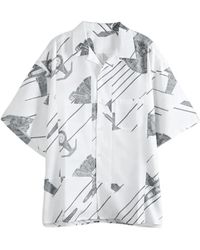 SILLAGE - Shirt Met Grafische Print En Korte Mouwen - Lyst
