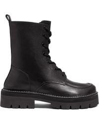 Ami Paris - Leather Anatomical-Toe Boots - Lyst
