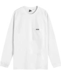 and wander - X Gramicci Logo-Print T-Shirt - Lyst