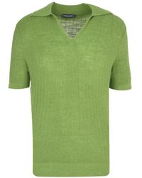 Frescobol Carioca - Joaquim V-Neck Short-Sleeve Top - Lyst