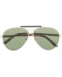 Gucci - Pilot-Frame Sunglasses - Lyst